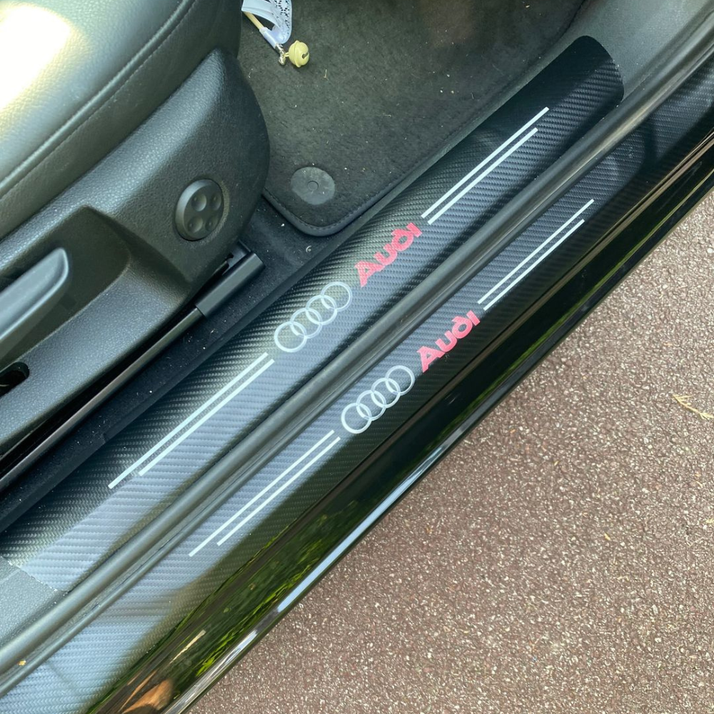 CarbonGrip PRO | Custom door sills stickers